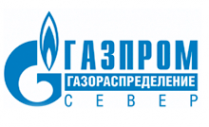 Логотип компании Газпром газораспределение Север